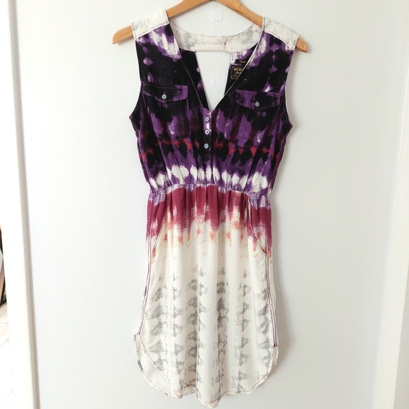 Burton Turnstone Dress Ombre Tie Dye Print - Size S - Picture 5 of 10